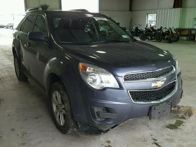 2GNFLFEK1E6356381 - 2014 CHEVROLET EQUINOX LT BLUE photo 1