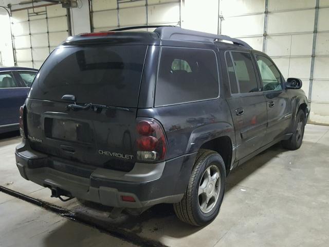 1GNET16S746210293 - 2004 CHEVROLET TRAILBLAZE BLACK photo 4