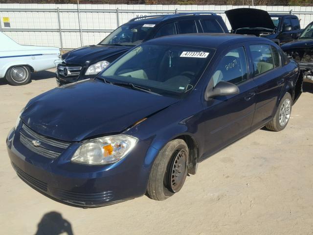 1G1AB5F5XA7148575 - 2010 CHEVROLET COBALT LS BLUE photo 2