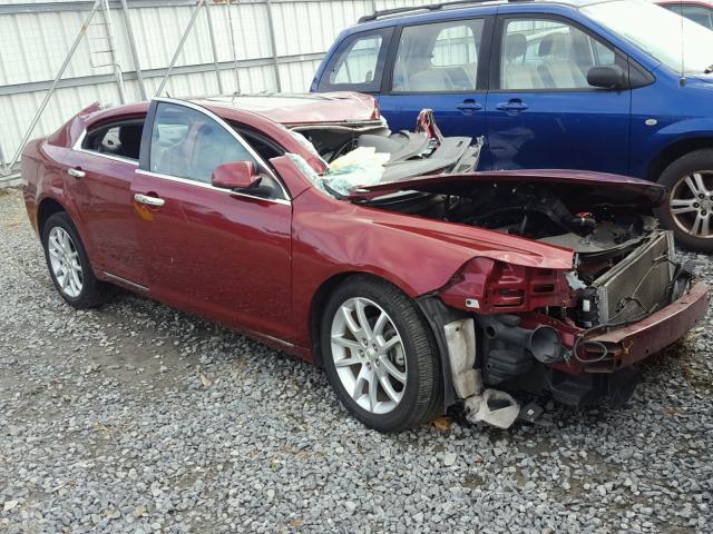 1G1ZE5EB4AF206669 - 2010 CHEVROLET MALIBU LTZ 勃艮第红 照片 1