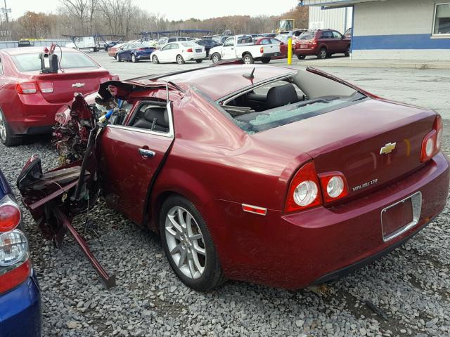 1G1ZE5EB4AF206669 - 2010 CHEVROLET MALIBU LTZ BURGUNDY photo 3