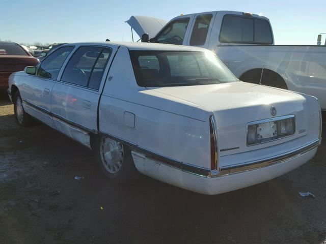 1G6KD52Y3TU303559 - 1996 CADILLAC DEVILLE WHITE photo 3