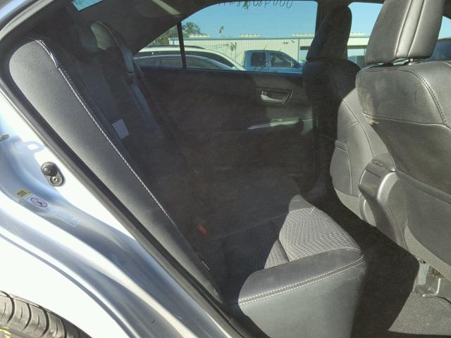 4T1BF1FK7DU218971 - 2013 TOYOTA CAMRY L SILVER photo 6