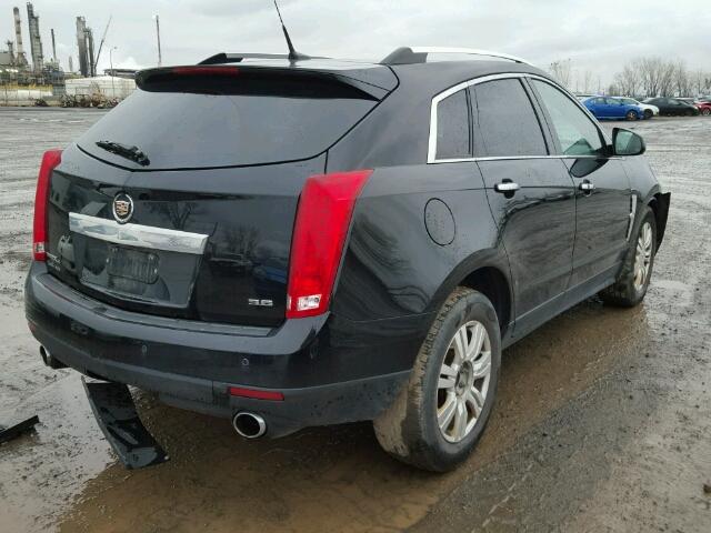 3GYFNDE35CS656384 - 2012 CADILLAC SRX LUXURY BLACK photo 4