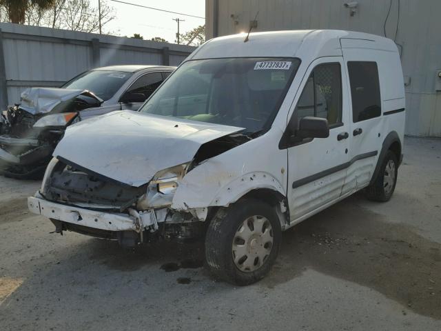 NM0LS6AN5DT135612 - 2013 FORD TRANSIT CO WHITE photo 2