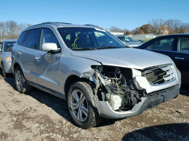 5NMSHDAG3AH343665 - 2010 HYUNDAI SANTA FE S SILVER photo 1