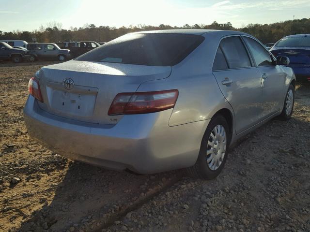 4T1BE46K57U640388 - 2007 TOYOTA CAMRY NEW SILVER photo 4