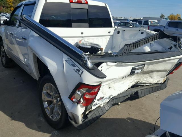 3GTU2VEJ7FG336372 - 2015 GMC SIERRA K15 WHITE photo 9