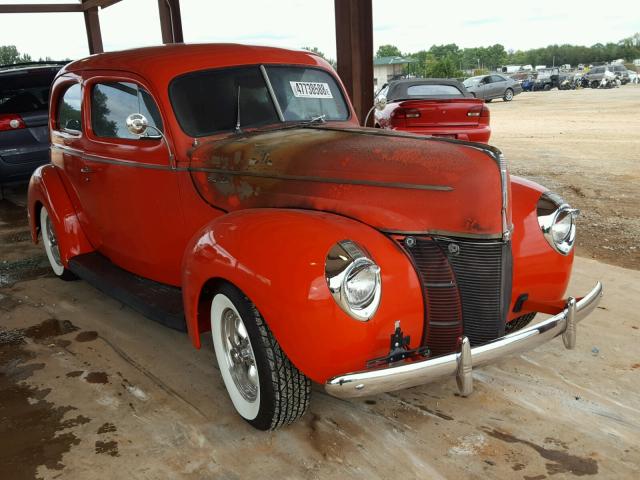 185839072 - 1940 FORD DELUXE ORANGE photo 1