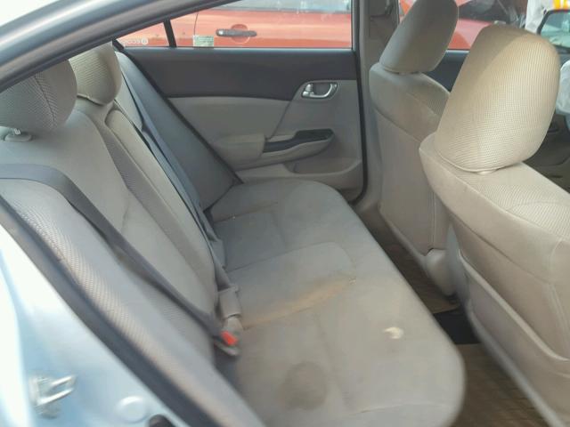 2HGFB2F89CH507090 - 2012 HONDA CIVIC EX 蓝色 照片 6