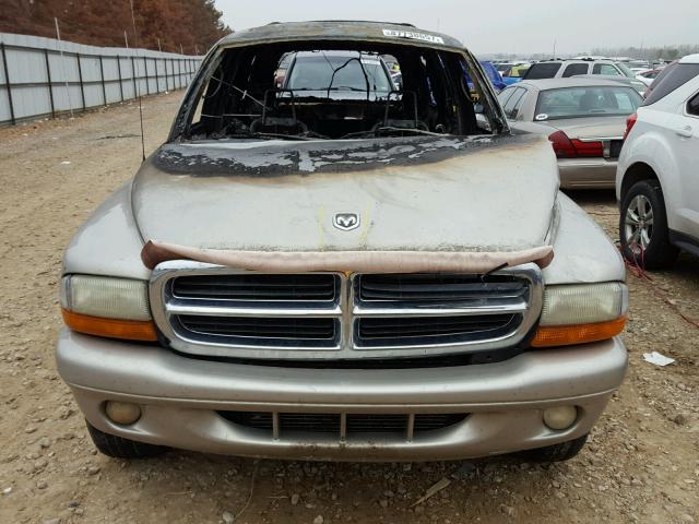 1B4HS28N41F604669 - 2001 DODGE DURANGO GOLD photo 7