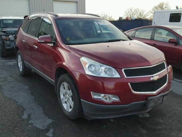 1GNKVGED4BJ287636 - 2011 CHEVROLET TRAVERSE L MAROON photo 1