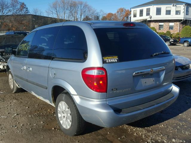 1A4GP45R46B538653 - 2006 CHRYSLER TOWN & COU BLUE photo 3
