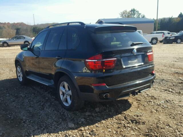 5UXZW0C56BL657866 - 2011 BMW X5 XDRIVE3 BLACK photo 3