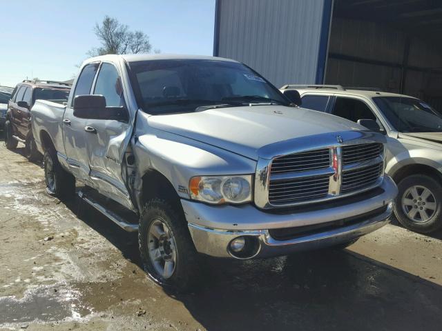 3D7KU28D74G106792 - 2004 DODGE RAM 2500 S SILVER photo 1