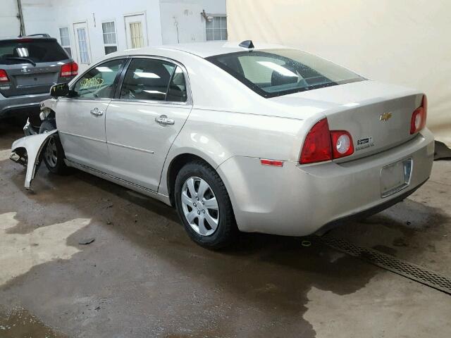 1G1ZC5E01CF192544 - 2012 CHEVROLET MALIBU 1LT 金色 照片 3