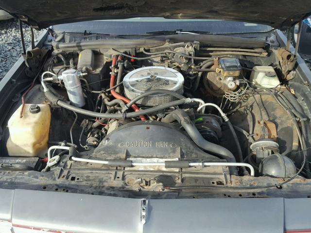 1G1BN51H5H9110943 - 1987 CHEVROLET CAPRICE CL 灰色 照片 7