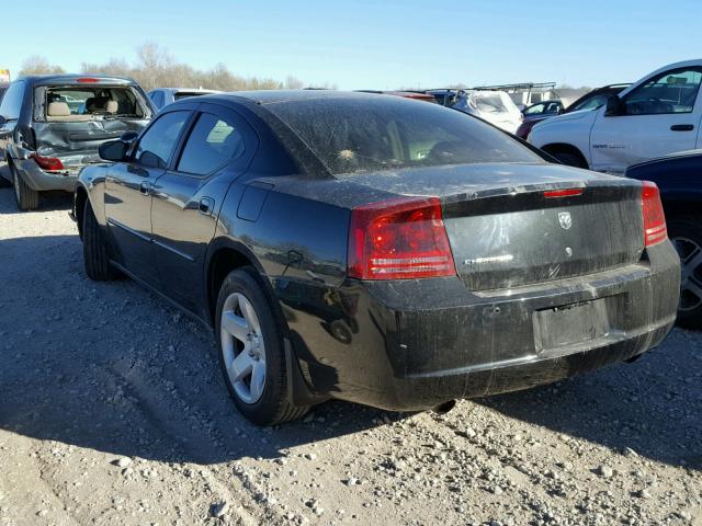 2B3LA43H17H736763 - 2007 DODGE CHARGER SE BLACK photo 3