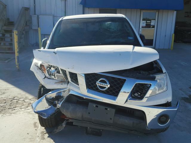 1N6BD0CT0AC427937 - 2010 NISSAN FRONTIER K WHITE photo 9