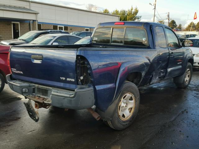 5TEUU42N16Z190860 - 2006 TOYOTA TACOMA ACC BLUE photo 4