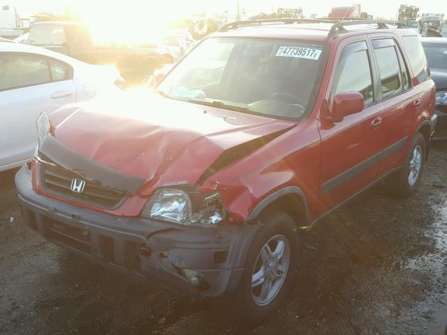 JHLRD18611C038222 - 2001 HONDA CR-V EX RED photo 2