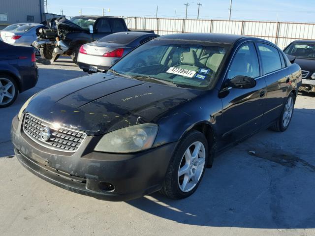 1N4AL11D45N427667 - 2005 NISSAN ALTIMA S BLACK photo 2