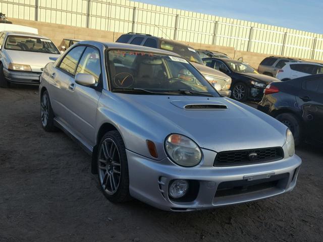 JF1GD29662G521486 - 2002 SUBARU IMPREZA WR SILVER photo 1