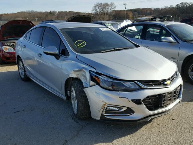 1G1BE5SM3G7315859 - 2016 CHEVROLET CRUZE LT SILVER photo 1