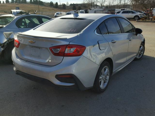 1G1BE5SM3G7315859 - 2016 CHEVROLET CRUZE LT SILVER photo 4