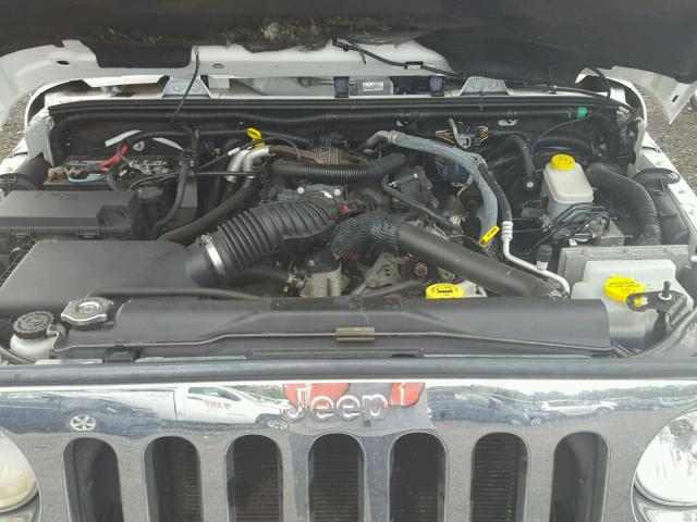 1J4AA5D10BL632896 - 2011 JEEP WRANGLER S WHITE photo 7