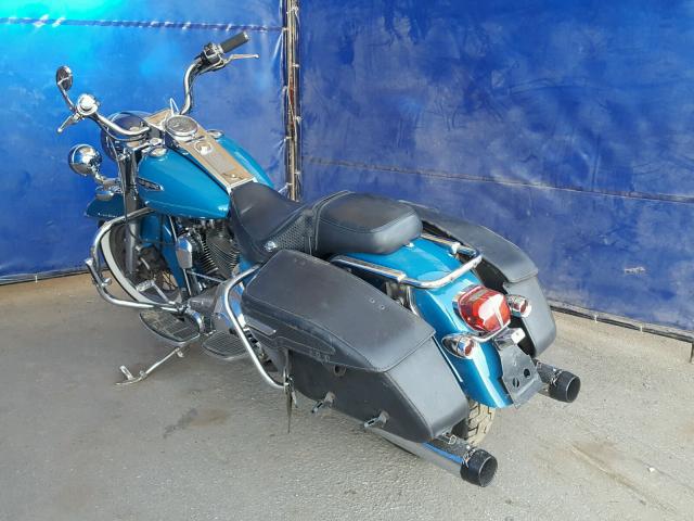 1HD1FRW191Y643925 - 2001 HARLEY-DAVIDSON FLHRCI TEAL photo 3