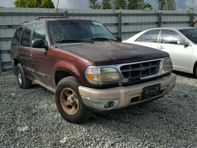 1FMZU32X5XUC75854 - 1999 FORD EXPLORER BURGUNDY photo 1