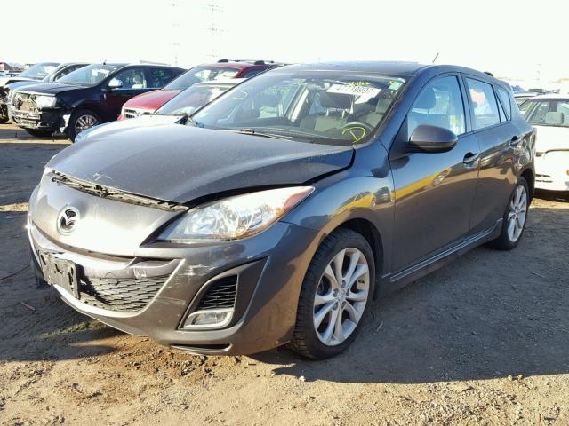 JM1BL1H5XA1260486 - 2010 MAZDA 3 S GRAY photo 2