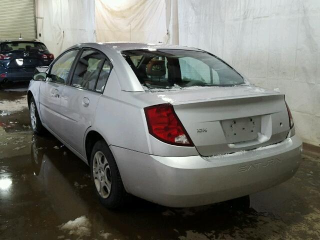 1G8AJ52F35Z150262 - 2005 SATURN ION LEVEL SILVER photo 3