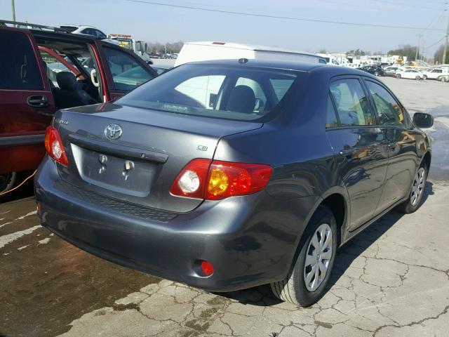 2T1BU4EE4AC239504 - 2010 TOYOTA COROLLA BA BLACK photo 4