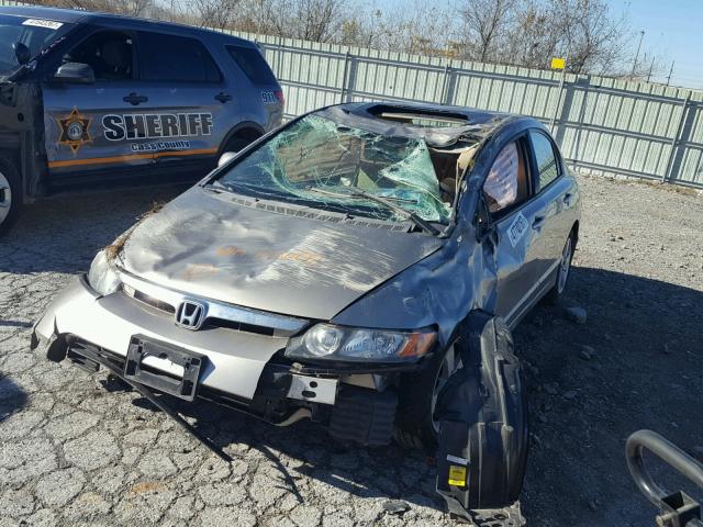 1HGFA16896L107602 - 2006 HONDA CIVIC EX 米色 照片 2