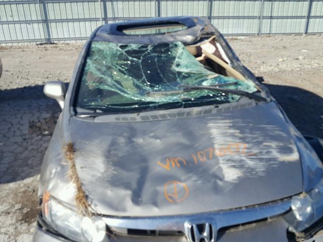 1HGFA16896L107602 - 2006 HONDA CIVIC EX 米色 照片 9