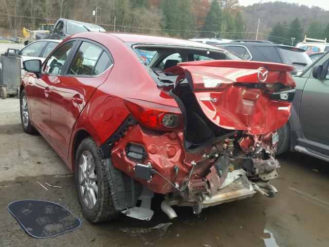 3MZBM1V74FM233729 - 2015 MAZDA 3 TOURING RED photo 3