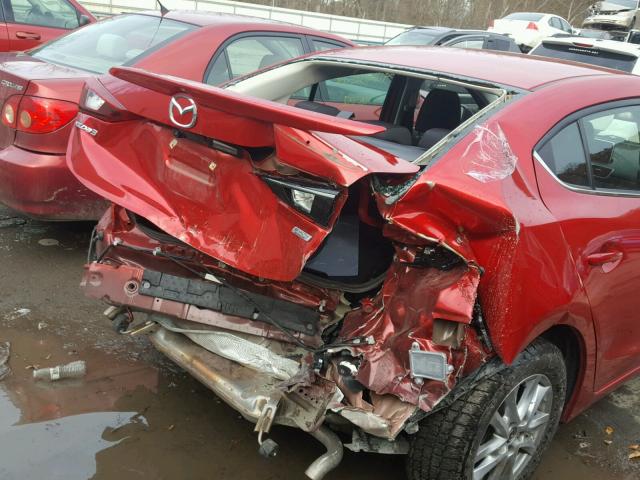 3MZBM1V74FM233729 - 2015 MAZDA 3 TOURING RED photo 9