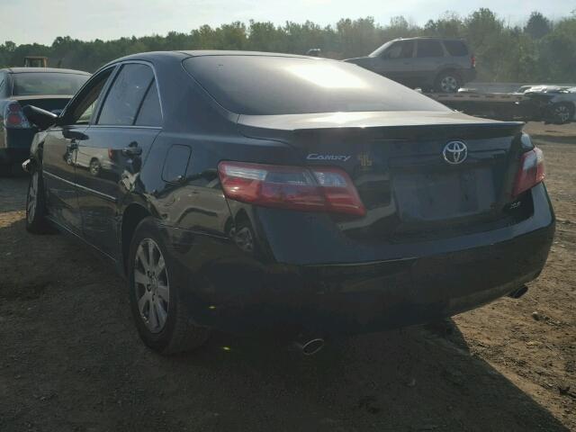 4T1BK46K47U018762 - 2007 TOYOTA CAMRY NEW BLACK photo 3