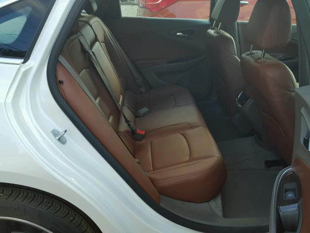 1G1ZH5SXXGF348573 - 2016 CHEVROLET MALIBU PRE WHITE photo 6