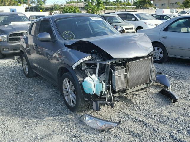 JN8AF5MR1ET450548 - 2014 NISSAN JUKE S GRAY photo 1