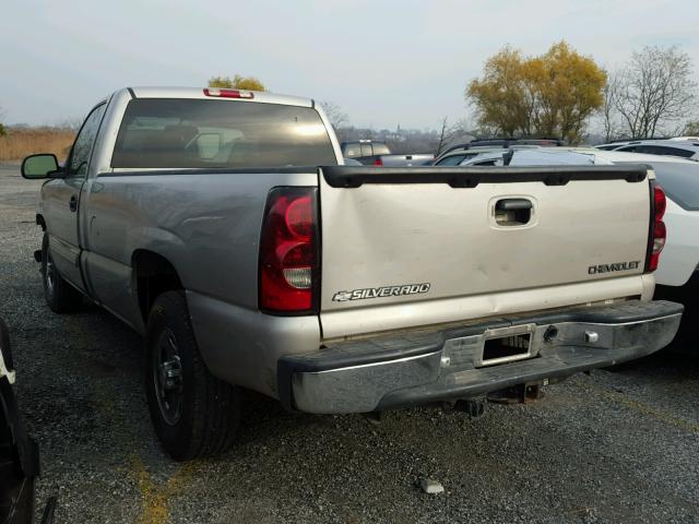 1GCEC14V34Z132406 - 2004 CHEVROLET SILVERADO BEIGE photo 3