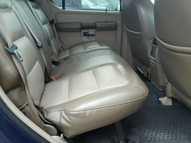 1FMZU77K95UA88019 - 2005 FORD EXPLORER S BLUE photo 6