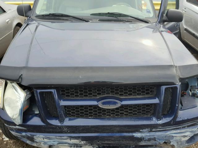 1FMZU77K95UA88019 - 2005 FORD EXPLORER S BLUE photo 7