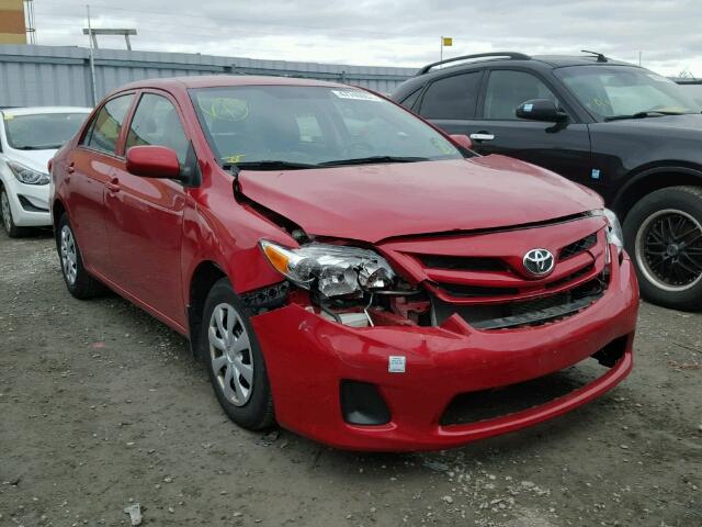 2T1BU4EE7DC064444 - 2013 TOYOTA COROLLA BA RED photo 1