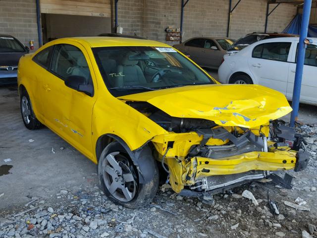 1G1AK15FX67763587 - 2006 CHEVROLET COBALT LS YELLOW photo 1