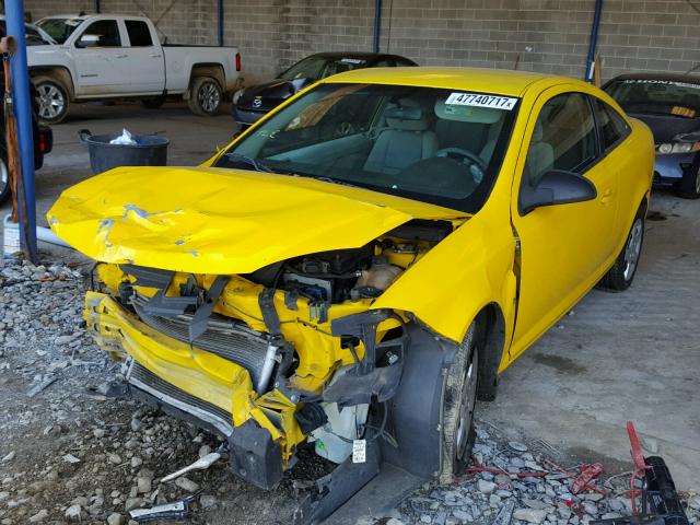 1G1AK15FX67763587 - 2006 CHEVROLET COBALT LS YELLOW photo 2