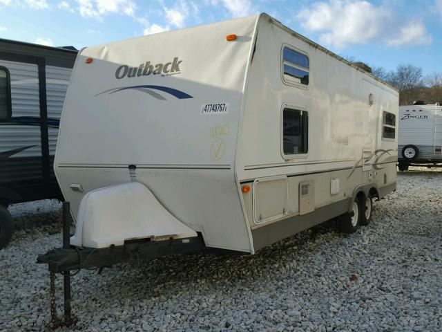 4YDT26R275G914224 - 2005 KEYSTONE OUTBACK WHITE photo 2