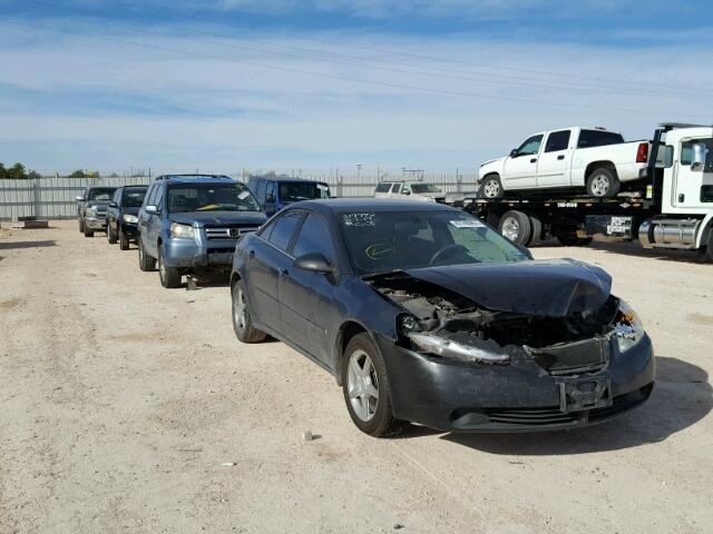 1G2ZF58B674163817 - 2007 PONTIAC G6 VALUE L BLACK photo 1